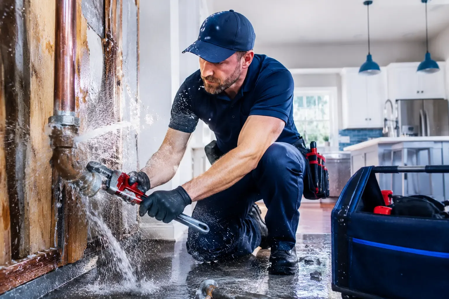 Local emergency pipe repair professionals in Madill, OK